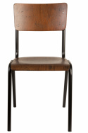 Stol \'Scuola\' - Braun