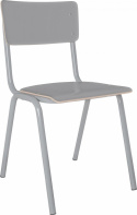 Stuhl Retro - Grau