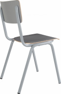 Stuhl Retro - Grau