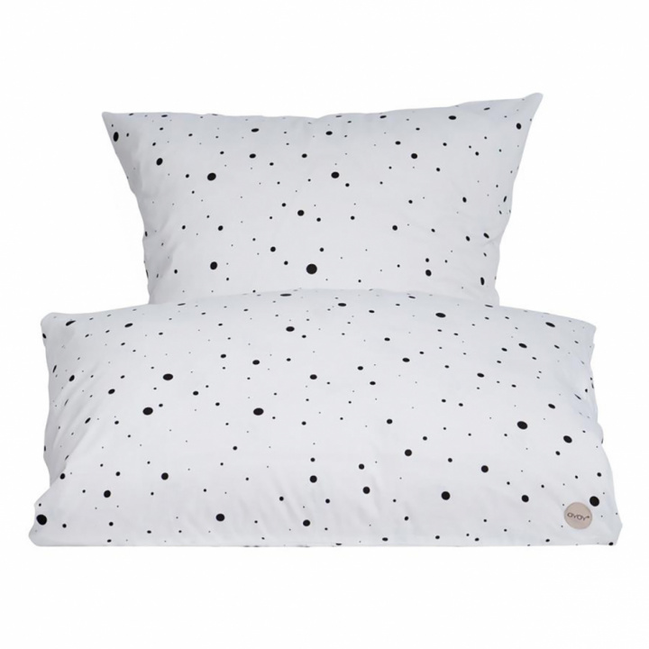Bettset \'Dot\' - Weiß 200cm in der Gruppe Einrichtung / Textilien / Bettwäsche bei Reforma (1102003)