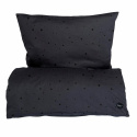 Bettgarnitur \'Dot\' junior - Schwarz
