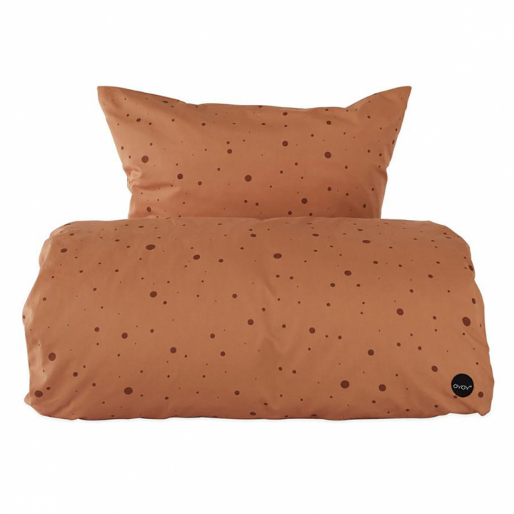 Bettgarnitur \'Dot\' - Braun 200cm in der Gruppe Zimmer / Kinderzimmer / Textilien bei Reforma (1102045)