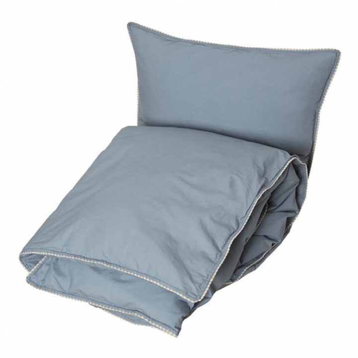 Bettgarnitur \'Haikan\' - Blau 200cm in der Gruppe Einrichtung / Textilien / Bettwäsche bei Reforma (1102050-605)