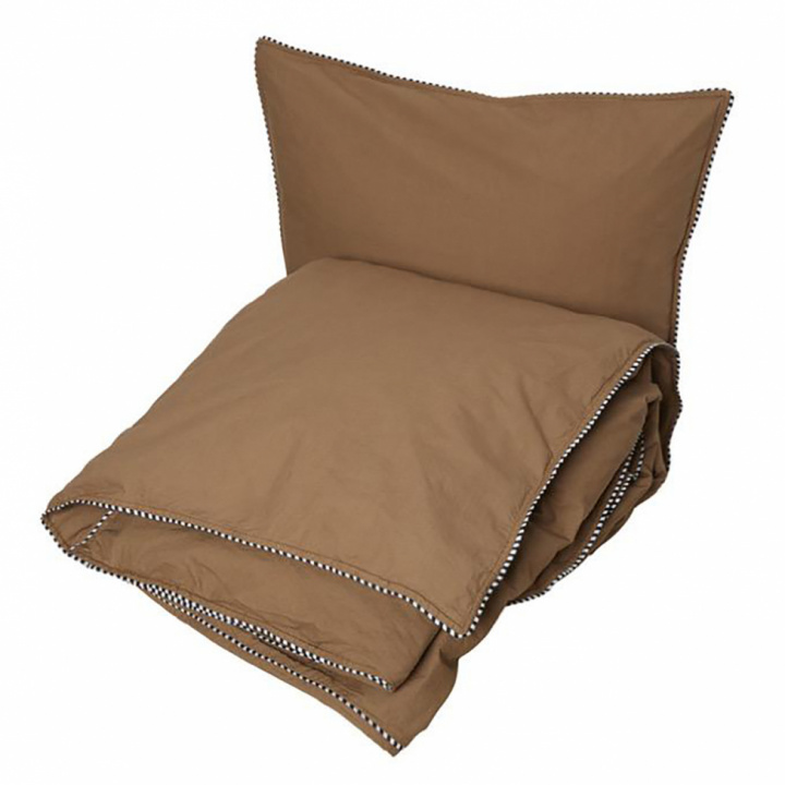 Bettset \'Haikan\' - Braun 220cm in der Gruppe Einrichtung / Textilien / Bettwäsche bei Reforma (1102051-310)