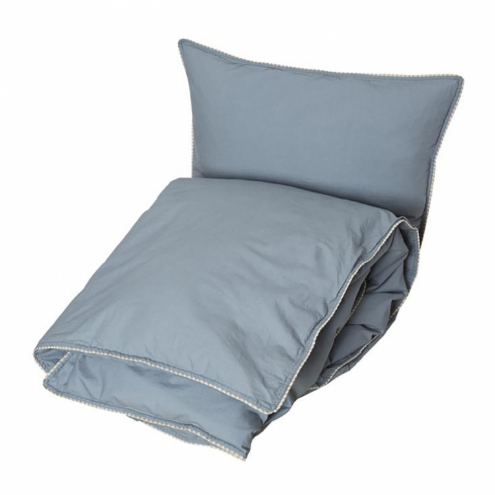 Bettset \'Haikan\' - Blau 220cm in der Gruppe Einrichtung / Textilien / Bettwäsche bei Reforma (1102051-605)