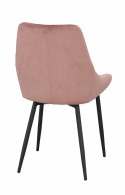 Stuhl \'Alberton\' - Rosa/Schwarz