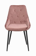 Stuhl \'Alberton\' - Rosa/Schwarz
