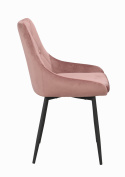 Stuhl \'Alberton\' - Rosa/Schwarz
