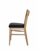 Stuhl \'Dylan\' - Eiche / Schwarz