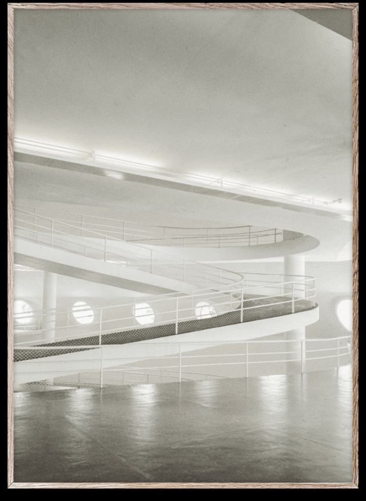 Plakat 'Poetischer Beton' 70x100 - Grau