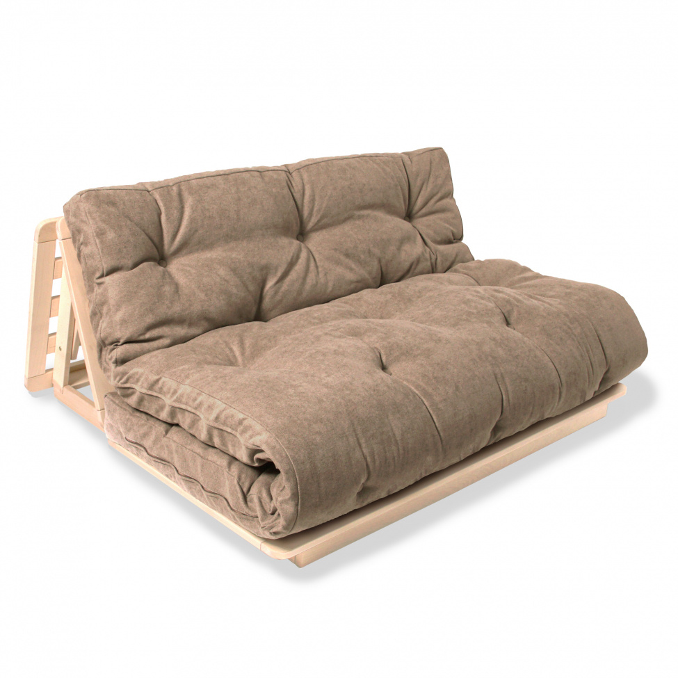 Daybed \'Layti 140 Futon\' - Natur / Beige