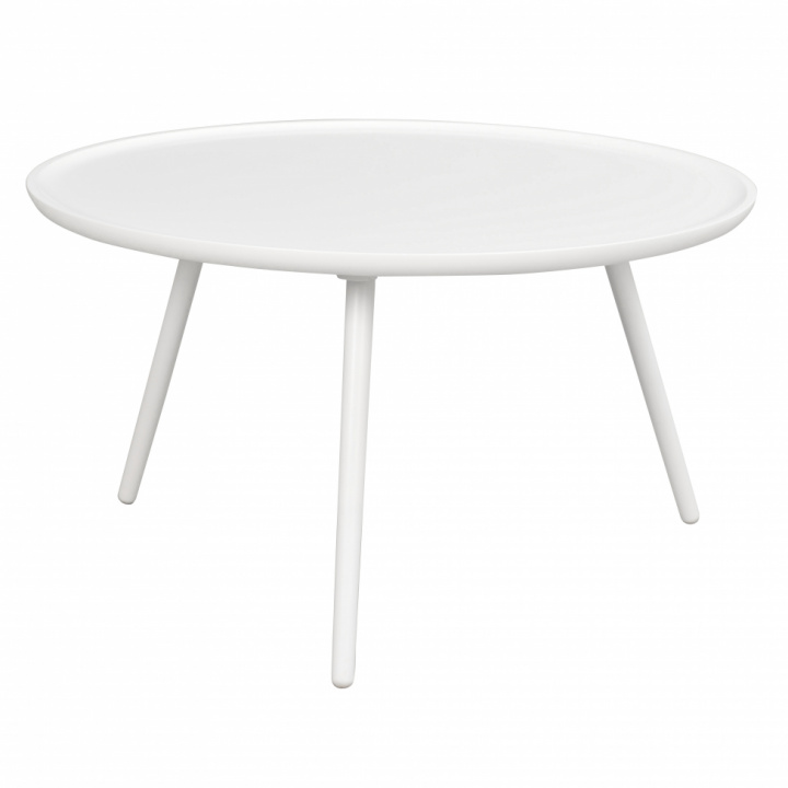 Couchtisch \'Daisy\' Ø 80 cm - Weiß in der Gruppe Möbel / Tische / Beistelltisch bei Reforma (111833)