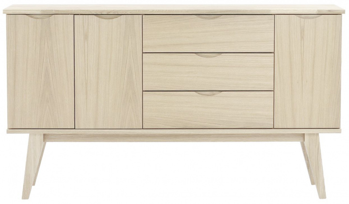 Sideboard 'Filippa' 150x85cm - Eiche/Weiß pigmentiert