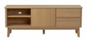 TV-Bank \'Yumi\' 152x42cm - Eiche