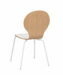 Stuhl \'Fusion\' - Weiß / Natur