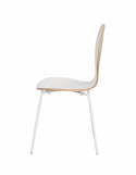 Stuhl \'Fusion\' - Weiß / Natur