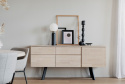 Sideboard \'Peace\' - Eiche Weiß pigmentiert