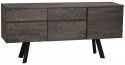 Sideboard \'Peace\' - Braun/Schwarz