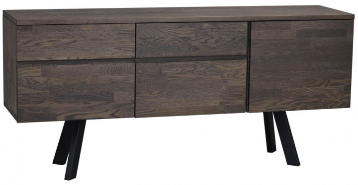 Sideboard 'Peace' - Braun/Schwarz