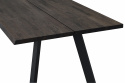Esstisch \'Fred\' 170x95cm - Braun/Schwarz