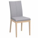 Stuhl \'Amanda\' - Hellgrau/Weiß pigmentiert