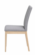 Stuhl \'Amanda\' - Hellgrau/Weiß pigmentiert