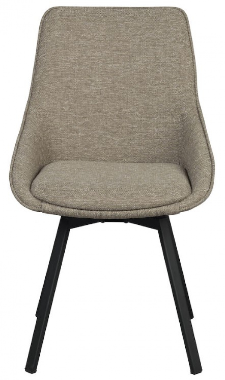 Stuhl 'Alison' - Dunkelbeige