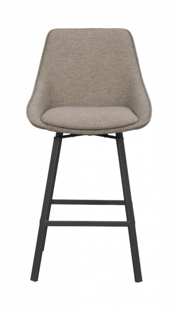 Barhocker 'Alison' - Dunkelbeige