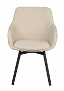 Sessel \'Alison\' - Hellbeige/Schwarz