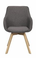 Sessel \'Alison\' - Grau/Eiche