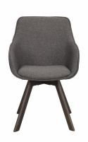Sessel \'Alison\' - Grau/Braun