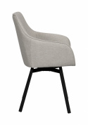 Sessel \'Alison\' - Beige/Schwarz