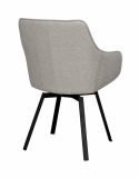 Sessel \'Alison\' - Beige/Schwarz