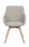 Sessel \'Alison\' - Beige/weiß pigmentiert