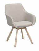 Sessel \'Alison\' - Beige/weiß pigmentiert