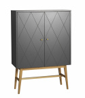 Schrank \'Rosswood\' - Grau