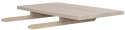 Zusatzbrett \'Everett\' 50x100 - Eiche Weiß pigmentiert