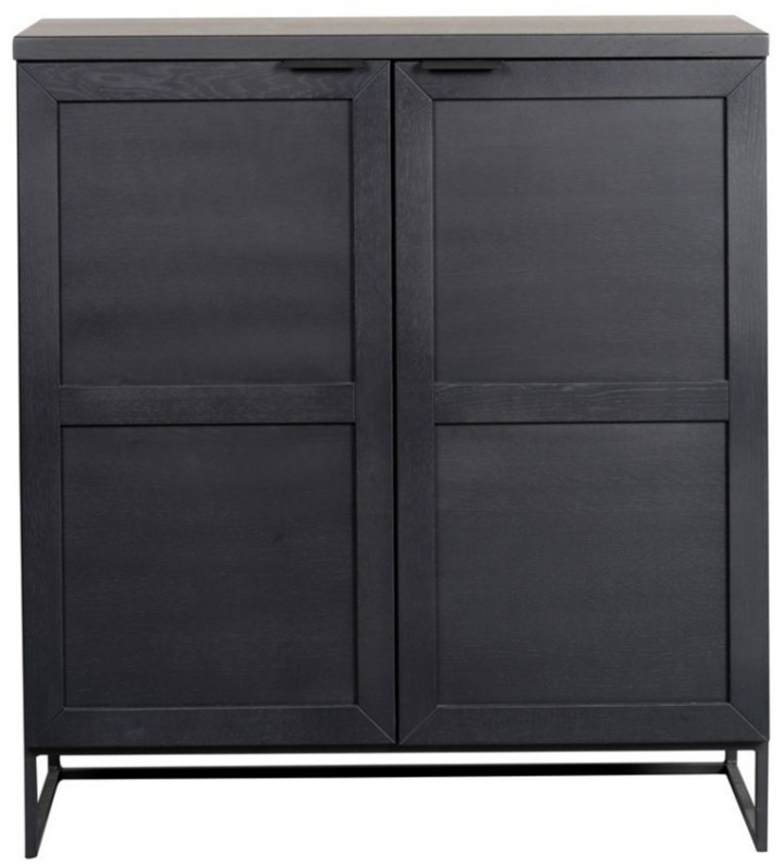 Schrank \'Everett\' 95x105cm - Schwarz in der Gruppe Möbel / Regale & Aufbewahrung / Schränke und Sideboards bei Reforma (118784)