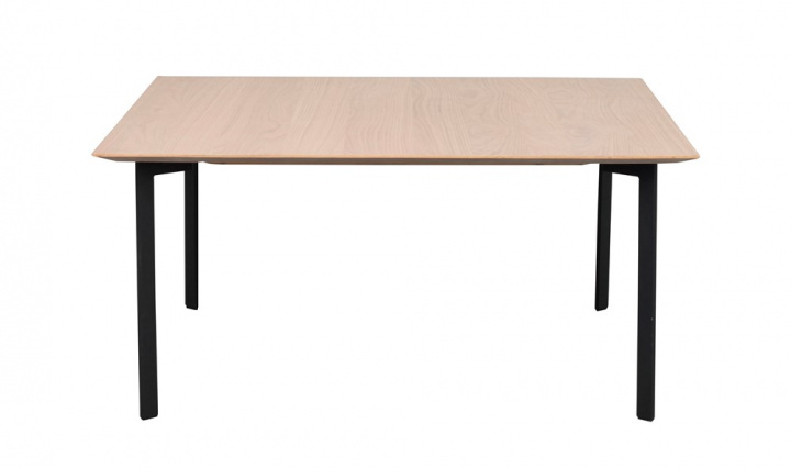 Couchtisch \'Spencer\' -Weiß pigmentiert/Schwarz 95x95 in der Gruppe Möbel / Tische / Couchtisch bei Reforma (119274)