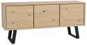 Sideboard \'Melville\' 160x75cm - Eiche Weiß pigmentiert