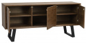 Sideboard \'Melville\' - Eiche/Schwarz
