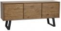 Sideboard \'Melville\' - Eiche/Schwarz