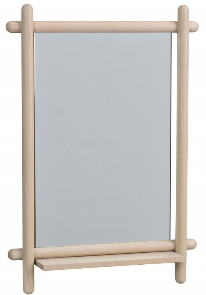 Spiegel \'Milford\' 52x74 cm - Weiß pigmentiert in der Gruppe DEKORATION / Dekoration / Spiegel bei Reforma (119523)