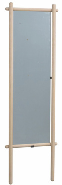 Spiegel \'Milford\' 52x180cm - Weiß pigmentiert