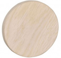 Wandknauf \'Milford\' 8cm - Weiß pigmentiert