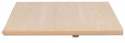 Zusatzbrett \'Nevis\' 45x90cm - Eiche Weiß pigmentiert