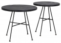 Kit Tisch \'Grafton\' 2 Stück - Schwarz 