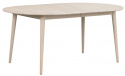 Esstisch \'Tyler\' Oval 170x105cm - Eiche Weiß pigmentiert