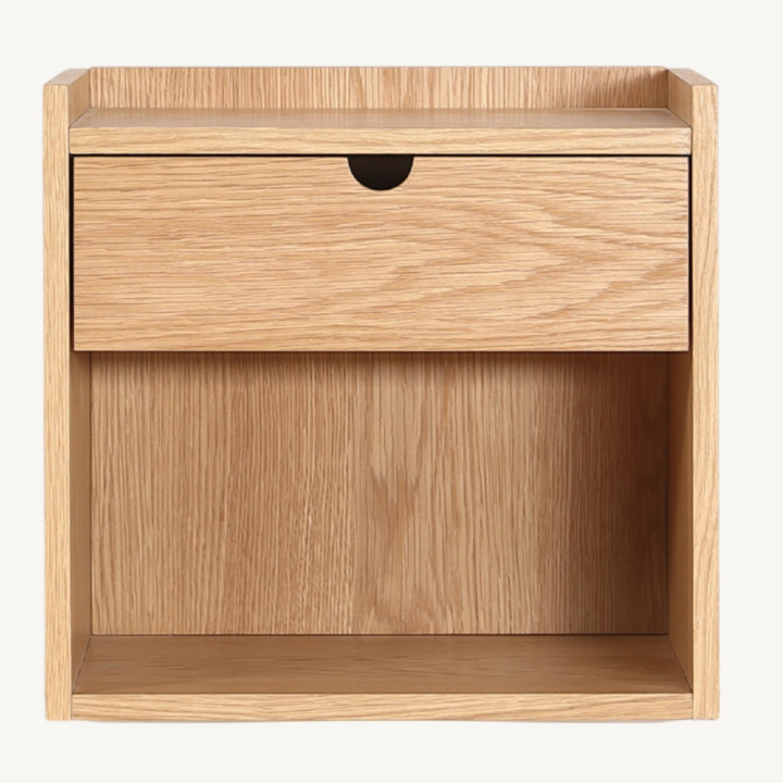 Nachttisch \'Mellby\' – Eiche in der Gruppe Möbel / Tische / Nachttisch bei Reforma (1199-natural)