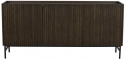Sideboard \'Halifax\' 160x40cm - Braun/Schwarz
